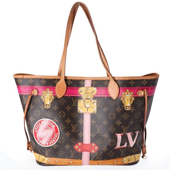 Louis Vuitton Neverfull MM Summer Trunk Monogram Tote Bag M41390 - Picture 1 of 9